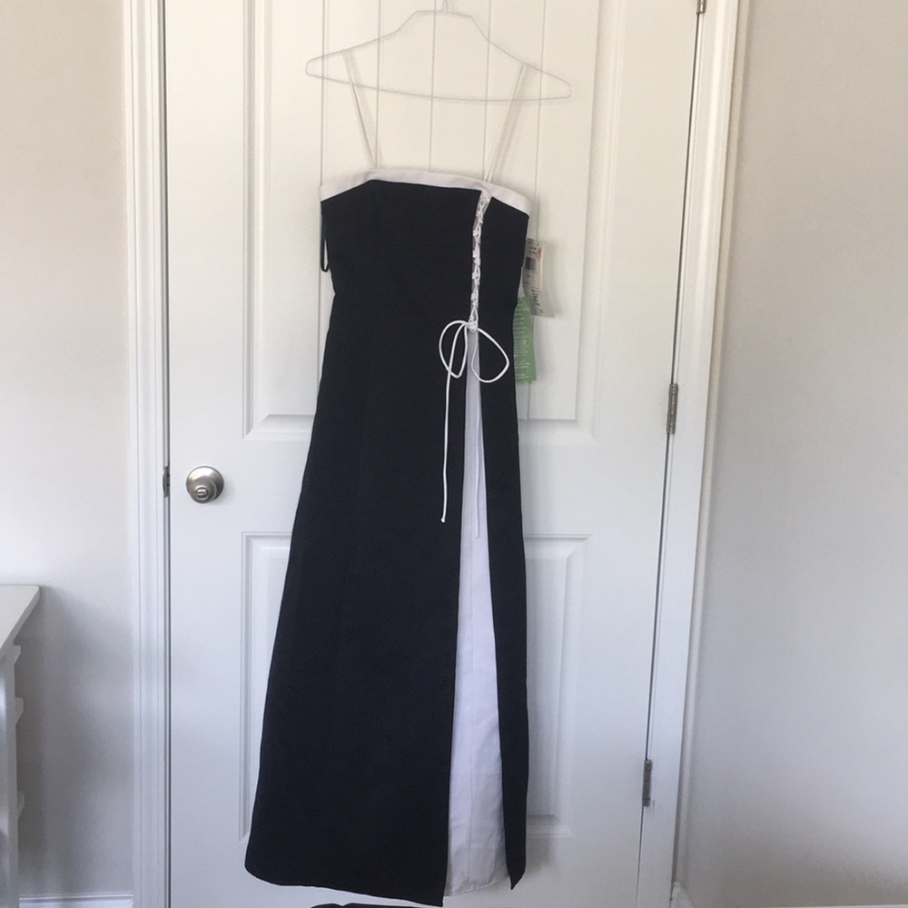 Black & White Ballgown